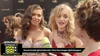 Victoria Konefal & Olivia Rose Keegan Interview | 2019 Daytime Emmy Awards
