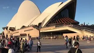 View from Bennelong Point of the Sydney Opera House, Harbour & Sydney Harbour Bridge