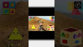 Minecraft Shape Discovery Path | Shape Song for Kids #kidsshort #kidsmusic #preschool #minecraft