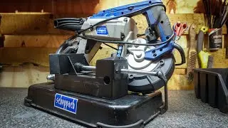 Cheap Metal Saw- Vice Modification- Scheppach MBS1100 Metal Cutting Band Saw