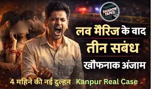 Love Marriage के बाद: तीन रिश्ते और एक खौफनाक अंजाम | Kanpur Real Crime Story