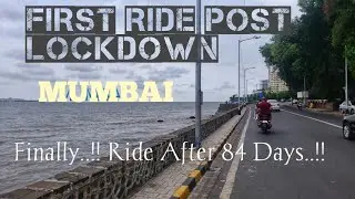 FIRST RIDE POST LOCKDOWN | MUMBAI | WANDERLUST VENU