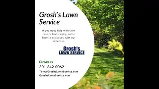 Landscape Company Hagerstown Maryland GroshsLawnService.com