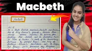 Macbeth || Macbeth explanation in hindi by william Shakespeare || Macbeth summary || macbeth notes