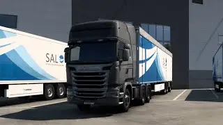 Helsinki to Klaipėda Transporting Guard Rails - ETS2