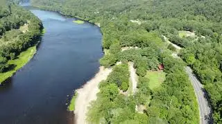 NY Camping drone footage part 8