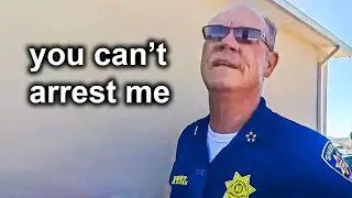 When A Corrupt Sheriff Realizes Hes Been Arrested