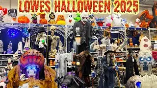 LOWES HALLOWEEN 2025 | ALL ANIMATRONICS, INFLATABLES AND DECOR