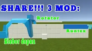 SHARE 3 MOD|MOD SLEBOR DEPAN,ROTATOR,DAN RUNTEX