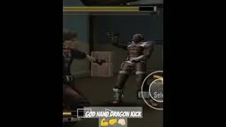 God Hand Dragon kick👊🏻 #godhandgameplay #ghostbattle #godhandps2 #game #godhandkms #gaming #gameplay