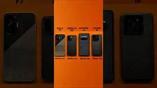 POCO F7 vs OnePlus 13S vs Nothing 3A vs Xiaomi 15 &ndash; Speed Test SHOWDOWN!