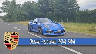 Essai Porsche Cayman GT4 981: la perfection atmosphérique ?  🔥