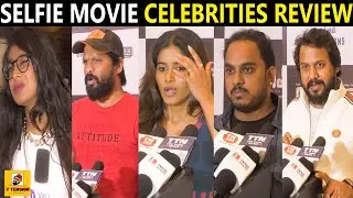Selfie Celebrity Review | Selfie movie Review | GV Prakash | Varsha Bollamma | Selfie Public Review