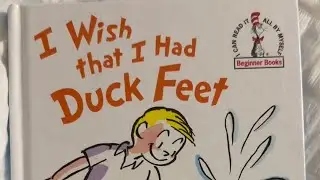 I wish that I had duck feet.