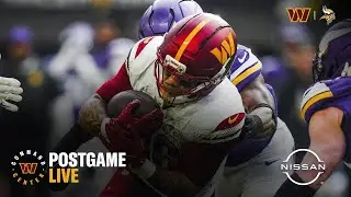 Postgame LIVE: Commanders Fall to Vikings in Week 14 | NFL
