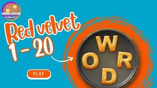 Word Cookies: Red velvet Walkthrough