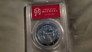 Продюсер Майкл, 1 унция, фирменный металл, FSR.999 SMI