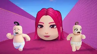 Bayi Sultan Tomtom Dan Timtim Kepala Raksasa Mira K-POP DEMON HUNTER! 😱 | ROBLOX Indonesia