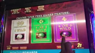 50 Dragons Feature $10 Big Win $3500 Max Bets