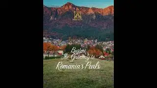 Tucked at the foot of the Bucegi Mountains