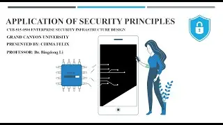 CYB-515-O500 - Enterprise Security Infrastructure Design: Application of Security Principles