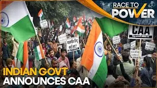 India: CAA rules notified ahead of General Elections 2024 | Race to Power LIVE