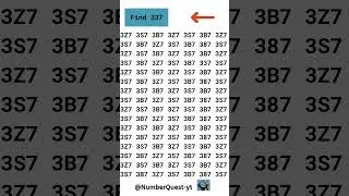 Only Geniuses Can Spot the Odd Number Out! 👀🔥|  239
