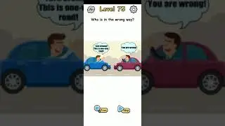 Brain Crack Level 75 Solution