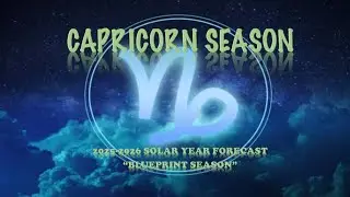 Capricorn 2025-2026 Solar Year Forecast