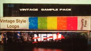 (ROYALTY FREE) Vintage Sample Pack Custom Soul 90s Synthwave Samples Loopkit - 