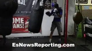 Team USA national champ Freddy Rojas working - EsNews Boxing