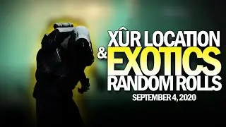 Xur Location, Exotics & Random Armor Rolls 9-4-20 / September 4, 2020 [Destiny 2]