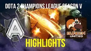 Dota 2 Highlights of Alliance vs Burden United - D2CL Season 5