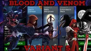 Variant #5 Blood and Venom Initial Completion Stream | Marvel Contest of Champions