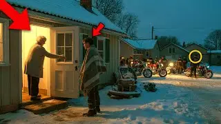 Grandma Shelters Young Freezing Biker, Then 243 Hells Angels Ring Her Doorbell