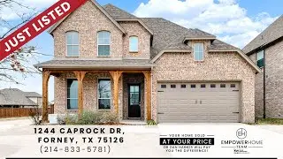 1244 Caprock Dr, Forney, TX 75126 EmpowerHome Team (214) 833-5781