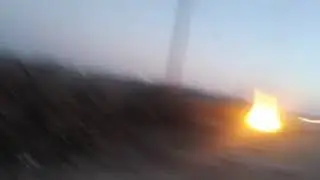 En la quema de ramas de la uva