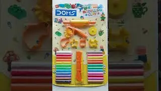 Doms Modelling Clay 24 shades #shorts #stationery @gauravkidukaan