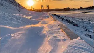 Too Cold To Enjoy All This Snow & Ice ~ Less Cold Weekend ~ Storms All Lined Up ~ Cape Cod Blizzard