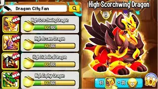 Max upgrade for High Ashwing Dragon in Dragon City 2024! 😱