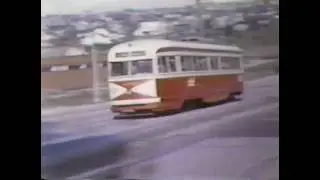 Vancouver PCC Streetcar Scenes 1955