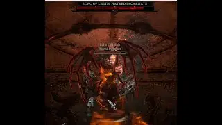 Diablo IV - Echo of Hatred - Defeat Echo of Lilith - Torment level 1! - Strayed From the Path