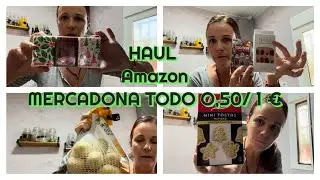 COMPRA MERCADONA POR 0,50centimos/ HAUL AMAZON/ DISFRUTABOX