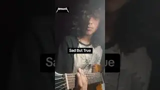 Sad But True Intro #metallica #thrashmetal #rock #guitar #music