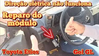 Módulo direção Toyota Etios não funciona, instalado no gol GL 94.. resolvido 👍