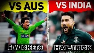 Top 05 Deadliest Spells of Muhammad Amir| Unplayable Deliveries in Cricket History