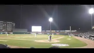 Samad Taylor At Bat Vs. Portland