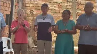Brazil A cultural touch from Frontline Missions by singing Hallelujah in different languages.