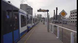 Netherlands, Amsterdam, metro 51 ride from A.J. Ernststraat to Zonnestein
