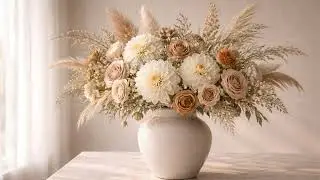 Fall Floral Arrangement Screensaver